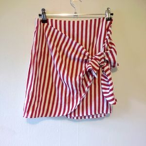 Wild Honey nautical tie knot detail skirt size S
